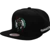 Headwear Mitchell & Ness -English Dropback Snapback Boston Celtics