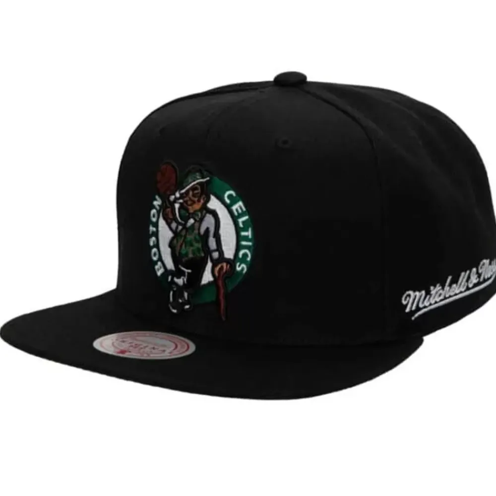Headwear Mitchell & Ness -English Dropback Snapback Boston Celtics