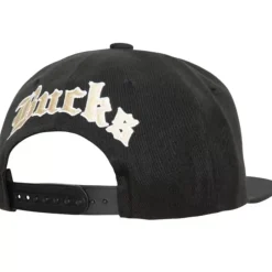 Headwear Mitchell & Ness -English Dropback Snapback Milwaukee Bucks