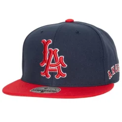 Headwear Mitchell & Ness -Evergreen Fitted Coop Los Angeles Angels