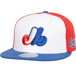 Headwear Mitchell & Ness -Evergreen Fitted Coop Montreal Expos