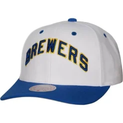 Headwear Mitchell & Ness -Evergreen Pro Snapback Coop Milwaukee Brewers