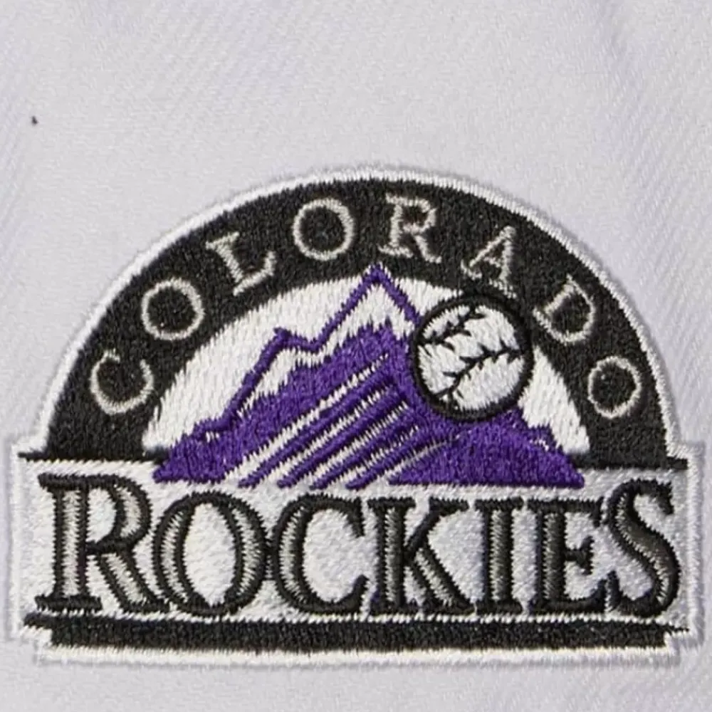 Headwear Mitchell & Ness -Evergreen Pro Snapback Coop Colorado Rockies