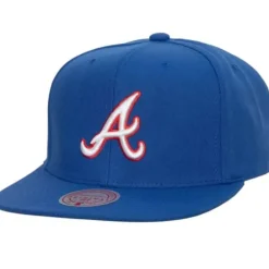 Headwear Mitchell & Ness -Evergreen Snapback Coop Atlanta Braves