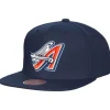 Headwear Mitchell & Ness -Evergreen Snapback Coop Anaheim Angels