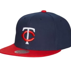 Headwear Mitchell & Ness -Evergreen Snapback Coop Minnesota Twins