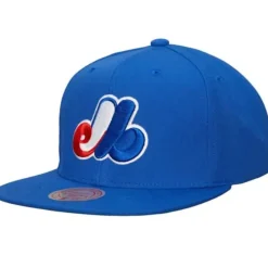 Headwear Mitchell & Ness -Evergreen Snapback Coop Montreal Expos