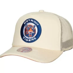 Headwear Mitchell & Ness -Evergreen Trucker Snapback Coop Detroit Tigers