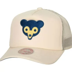 Headwear Mitchell & Ness -Evergreen Trucker Snapback Coop Chicago Cubs