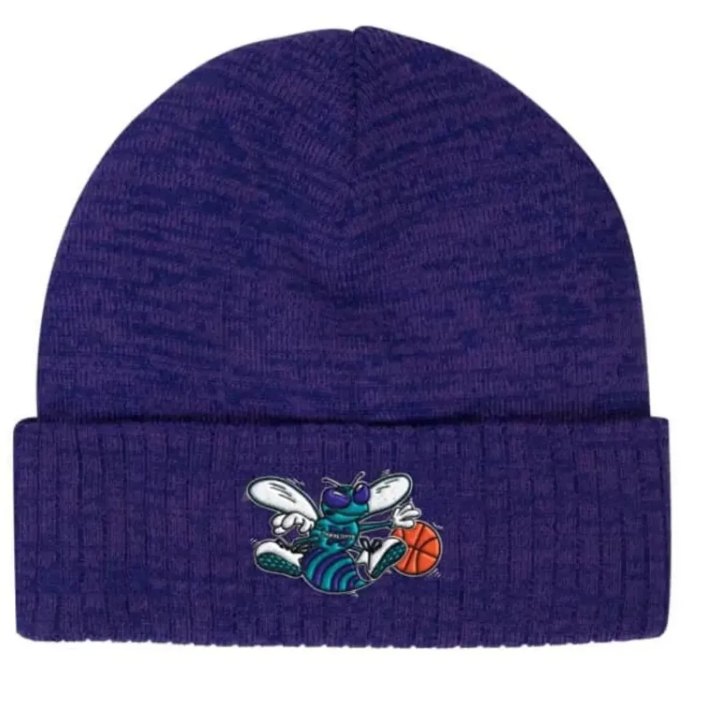 Headwear Mitchell & Ness -Fandom Knit Beanie Hwc Charlotte Hornets