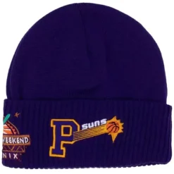 Headwear Mitchell & Ness -First Letterman Knit Hwc Phoenix Suns
