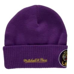 Headwear Mitchell & Ness -First Letterman Knit Louisiana State University