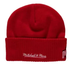 Headwear Mitchell & Ness -First Letterman Knit Ohio State
