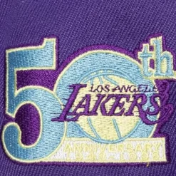 Headwear Mitchell & Ness -Footwork Fitted Hwc Los Angeles Lakers