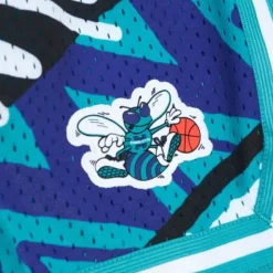 Apparel Mitchell & Ness Shorts-Game Day Pattern Short Charlotte Hornets