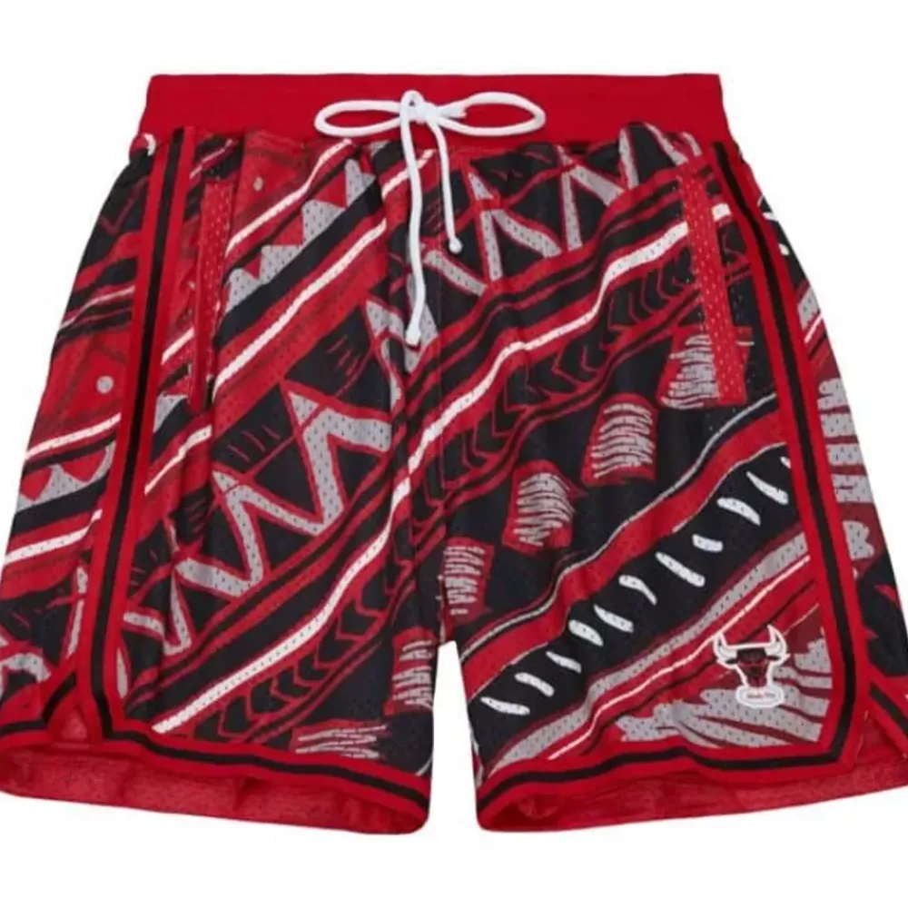 Apparel Mitchell & Ness Shorts-Game Day Pattern Short Chicago Bulls