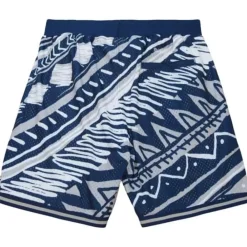 Apparel Mitchell & Ness Shorts-Game Day Pattern Short Georgetown University
