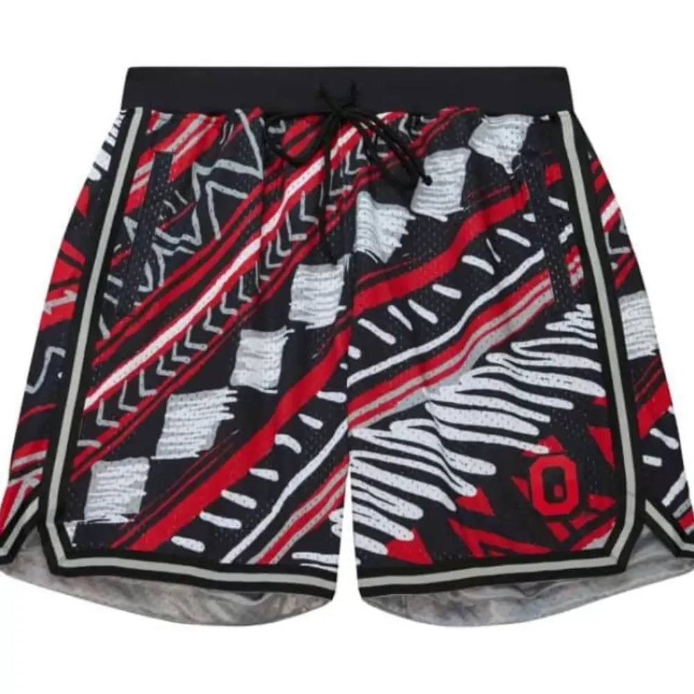 Apparel Mitchell & Ness Shorts-Game Day Pattern Short Ohio State