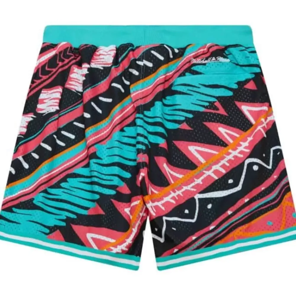 Apparel Mitchell & Ness Shorts-Game Day Pattern Short San Antonio Spurs