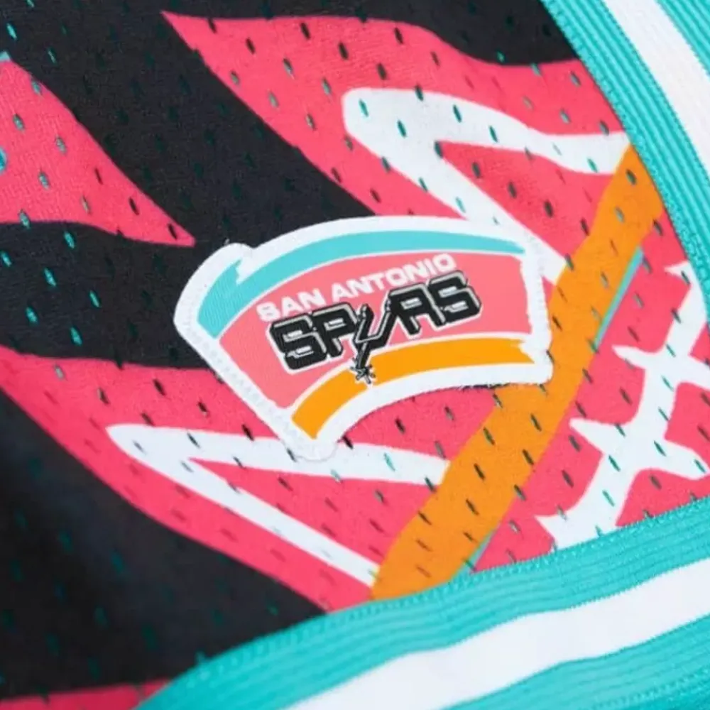 Apparel Mitchell & Ness Shorts-Game Day Pattern Short San Antonio Spurs