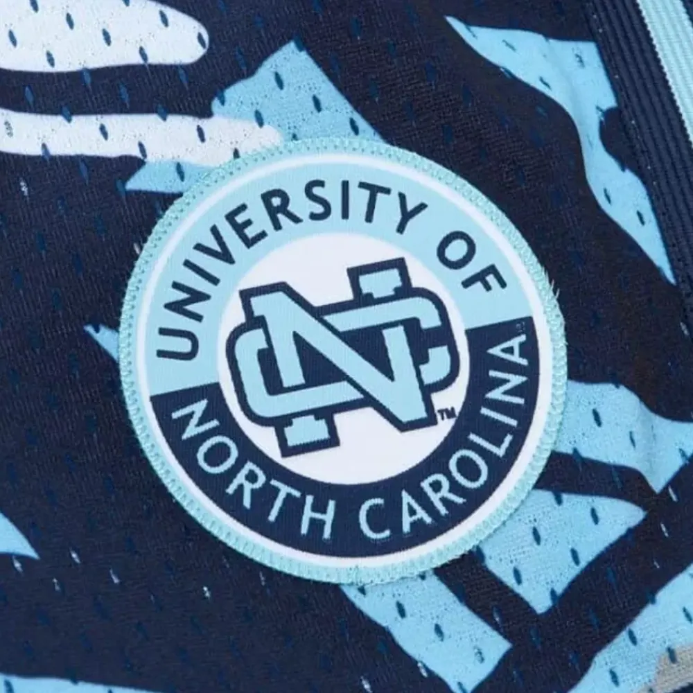 Apparel Mitchell & Ness Shorts-Game Day Pattern Short University Of North Carolina