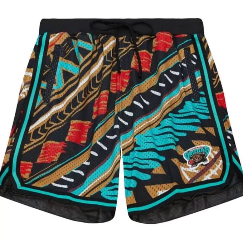 Apparel Mitchell & Ness Shorts-Game Day Pattern Short Vancouver Grizzlies