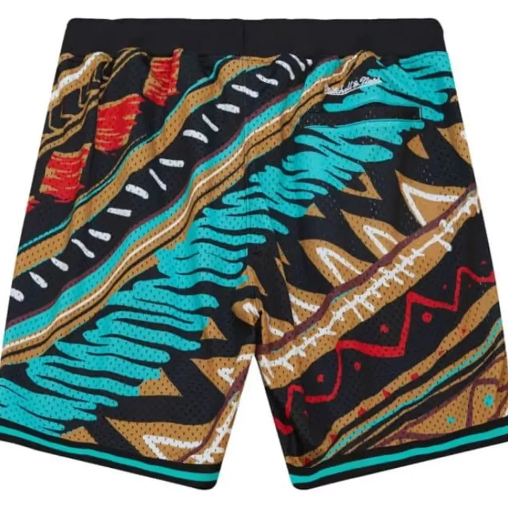 Apparel Mitchell & Ness Shorts-Game Day Pattern Short Vancouver Grizzlies