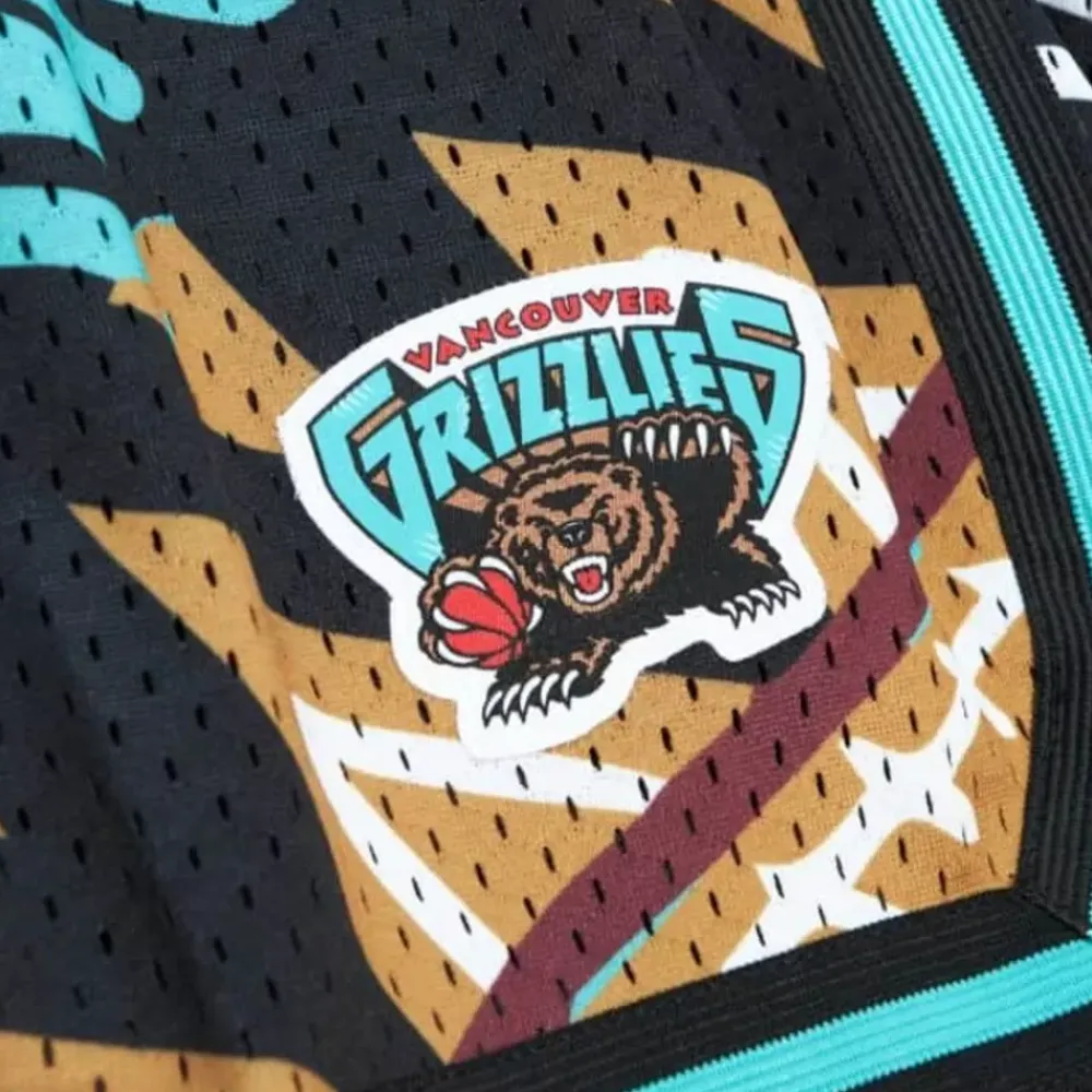 Apparel Mitchell & Ness Shorts-Game Day Pattern Short Vancouver Grizzlies