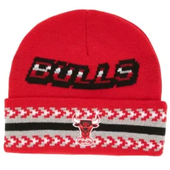 Headwear Mitchell & Ness -Game On Knit Hwc Chicago Bulls