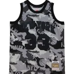 Jerseys Mitchell & Ness -Ghost Black Camo Swingman Patrick Ewing New York Knicks 1991-92 Jersey