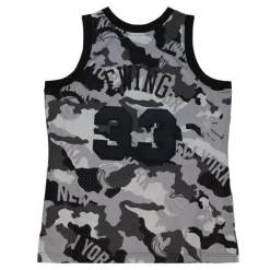 Jerseys Mitchell & Ness -Ghost Black Camo Swingman Patrick Ewing New York Knicks 1991-92 Jersey