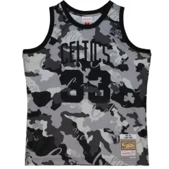 Jerseys Mitchell & Ness -Ghost Black Camo Swingman Larry Bird Boston Celtics 1985-86 Jersey