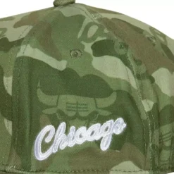 Headwear Mitchell & Ness -Ghost Camo Stretch Fitted Hwc Chicago Bulls