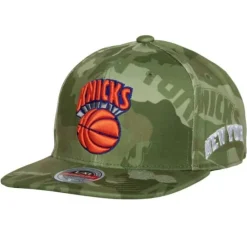Headwear Mitchell & Ness -Ghost Camo Stretch Fitted Hwc New York Knicks