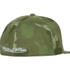 Headwear Mitchell & Ness -Ghost Camo Stretch Fitted Hwc Boston Celtics