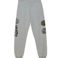 Apparel Mitchell & Ness Pants-Ghost Green Camo Sweatpants Toronto Raptors