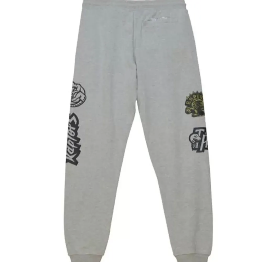 Apparel Mitchell & Ness Pants-Ghost Green Camo Sweatpants Toronto Raptors
