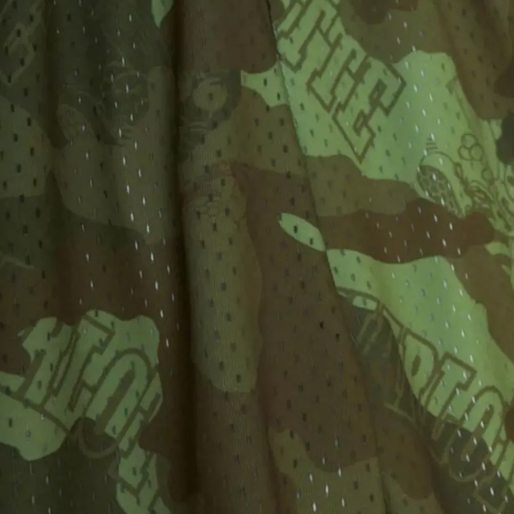 Apparel Mitchell & Ness Shorts-Ghost Green Camo Swingman Charlotte Hornets 1992-93 Shorts