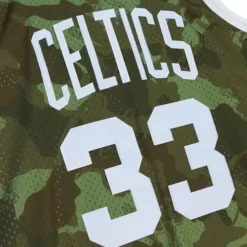 Jerseys Mitchell & Ness -Ghost Green Camo Swingman Larry Bird Boston Celtics 1985-86 Jersey
