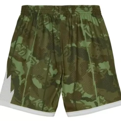 Apparel Mitchell & Ness Shorts-Ghost Green Camo Swingman Toronto Raptors 1998-99 Shorts