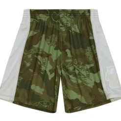 Apparel Mitchell & Ness Shorts-Ghost Green Camo Swingman Utah Jazz 1998-99 Shorts
