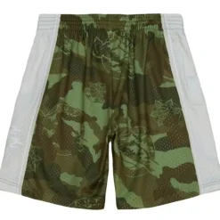 Apparel Mitchell & Ness Shorts-Ghost Green Camo Swingman Utah Jazz 1998-99 Shorts
