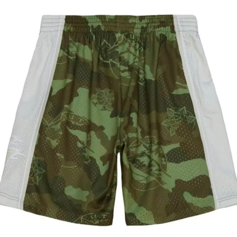 Apparel Mitchell & Ness Shorts-Ghost Green Camo Swingman Utah Jazz 1998-99 Shorts