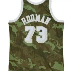 Jerseys Mitchell & Ness -Ghost Green Camo Swingman Dennis Rodman Los Angeles Lakers 1998-99 Jersey