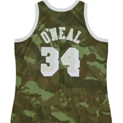 Jerseys Mitchell & Ness -Ghost Green Camo Swingman Shaquille O'Neal Los Angeles Lakers 1996-97 Jersey