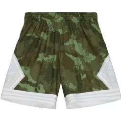 Apparel Mitchell & Ness Shorts-Ghost Green Camo Swingman Chicago Bulls 1997-98 Shorts