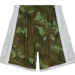 Apparel Mitchell & Ness Shorts-Ghost Green Camo Swingman Los Angeles Lakers 1996-97 Shorts