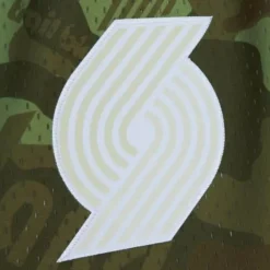 Apparel Mitchell & Ness Shorts-Ghost Green Camo Swingman Portland Trail Blazers 1991-92 Shorts