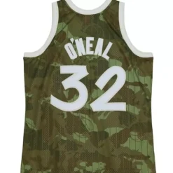 Jerseys Mitchell & Ness -Ghost Green Camo Swingman Shaquille O'Neal Orlando Magic 1984-85 Jersey