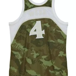 Jerseys Mitchell & Ness -Ghost Green Camo Swingman Spud Webb Atlanta Hawks 1986-87 Jersey